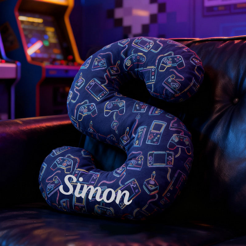 Personalized Gaming Controllers Pillow Games Console Gamers Joystick Handheld Lover Pillow Gift for Geek Game Lover