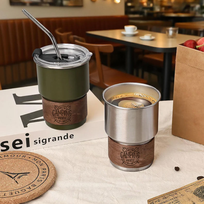 Personalized Camping Stainless Steel Tumbler Custom Outdoor Adventure Cup Gifts for Outdoor Enthusiasts