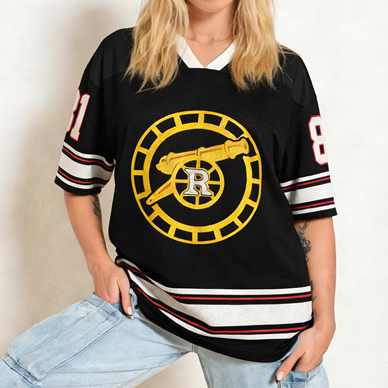 Personalized HR Theme Hockey Jersey for Ice Hockey Enthusiasts Ideal for Rink & Everyday Style
