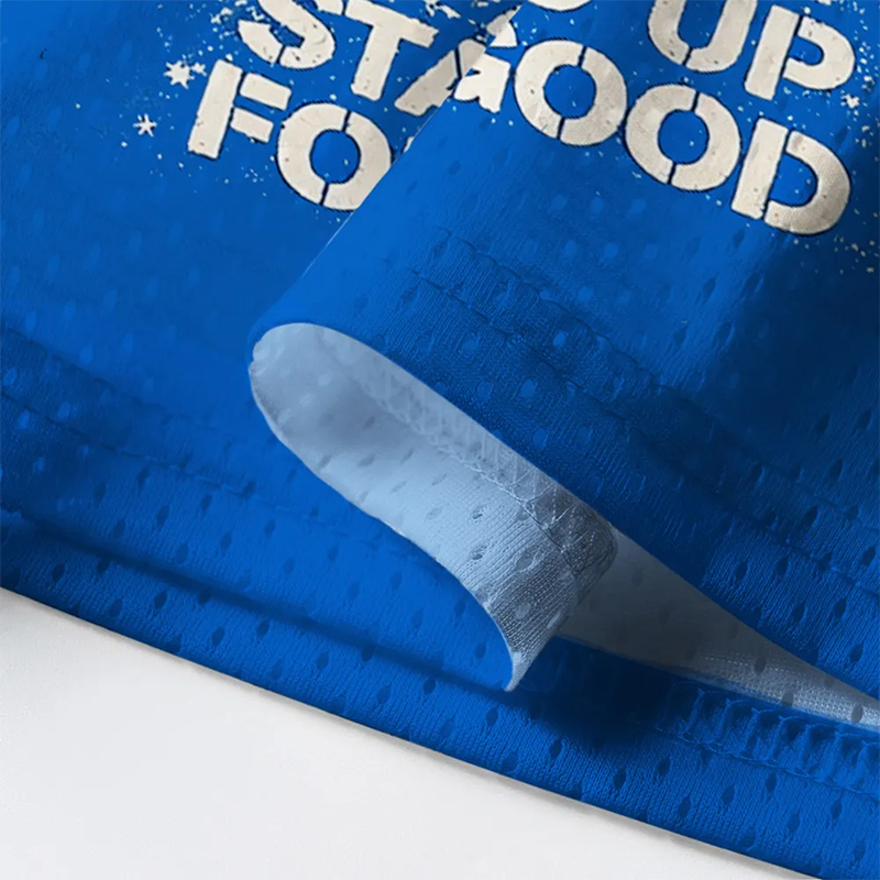 Personalized "Stand Up For Good" USA Liberty Mesh Jersey Patriotic American Sports Shirt  for 4th of July & American Pride Fans