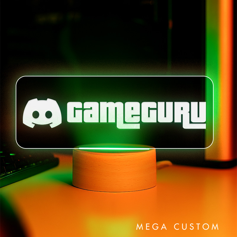 Personalized Gamertag Light Sign Gamer Tag Night Light Streamer Light Sign for Him Geek Gamer Lover Gaming Name Sign Decor