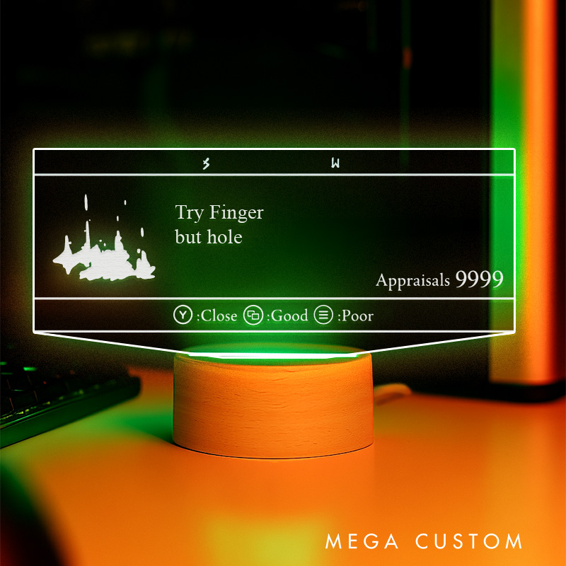 Personalized Message Gamertag Light Soulslike Sign Gamer Tag Night Light Streamer Light Sign for Him Geek Game Lover Gaming Name Sign Decor