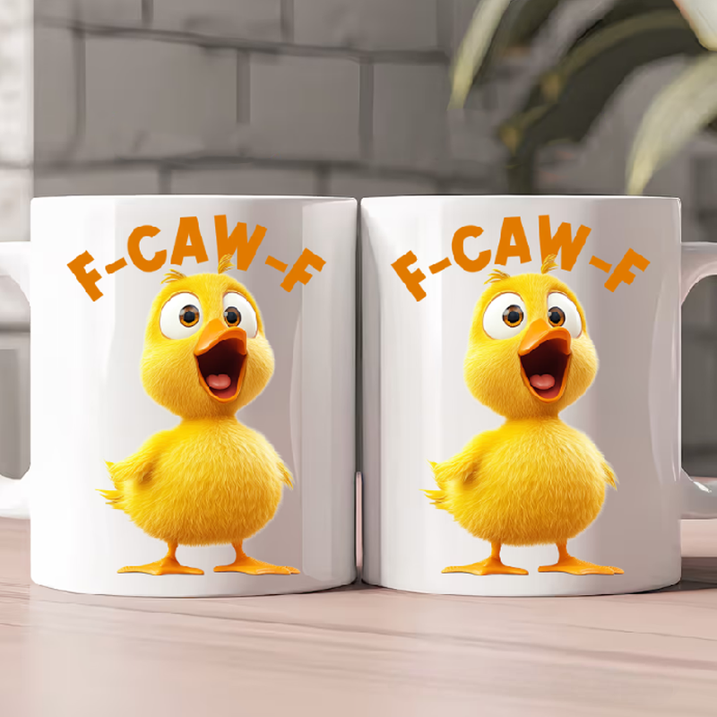 Personalized Funny Mug Humorous Crow Mug