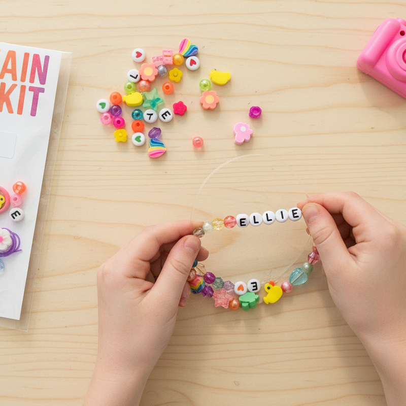 [Copy]Personalized Kids Art Box Double Sided Customizable Wooden Portable Drawing Board and Storage Case