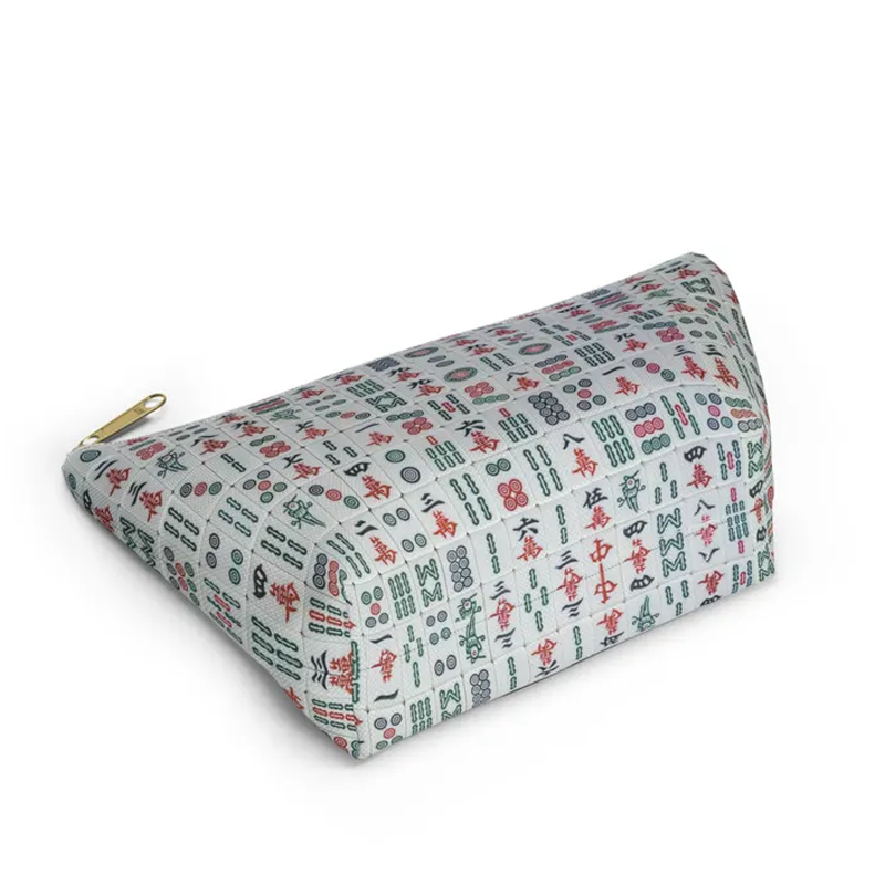 Mahjong Tile Bag Mahjongg Pouch Gifts for Mom Women Mahj Gift Chinese Board Game Mah Jongg Tiles Birthday Mahjong Lover Mah Jong Accessories