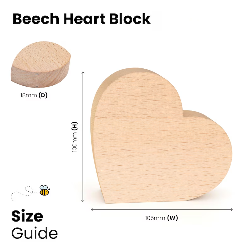 Personalised Mummy Gifts From Baby Son Daughter Custom Wood Heart With Grey Bag Lovely First Mothers Day Gift