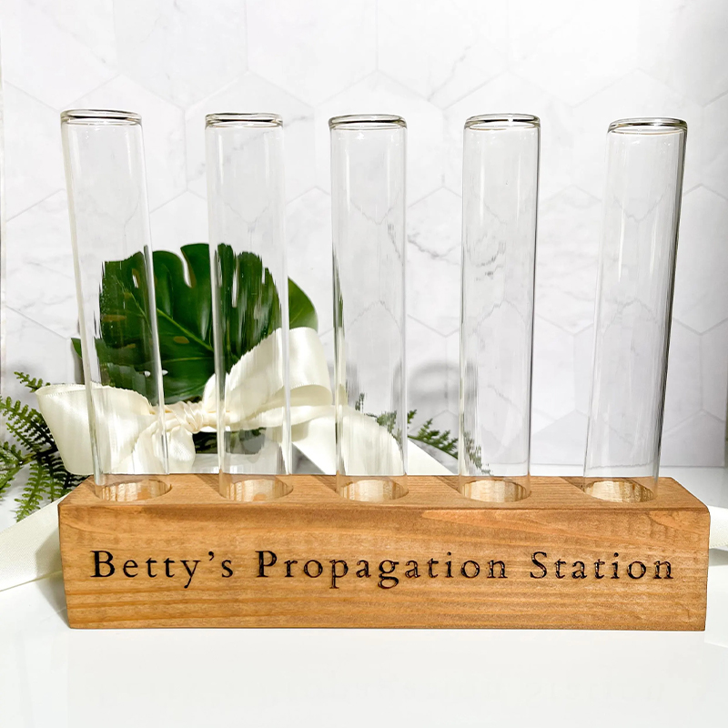Personalized Custom Name Plant Propagation Station Custom Plant Gift for Plant Parents