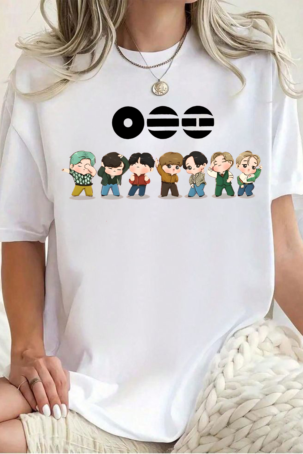 Personalized Cartoon BTS Tour 2026 Shirt Kpop Fan Tee T-Shirt Gift for BTS ARMY for Concert