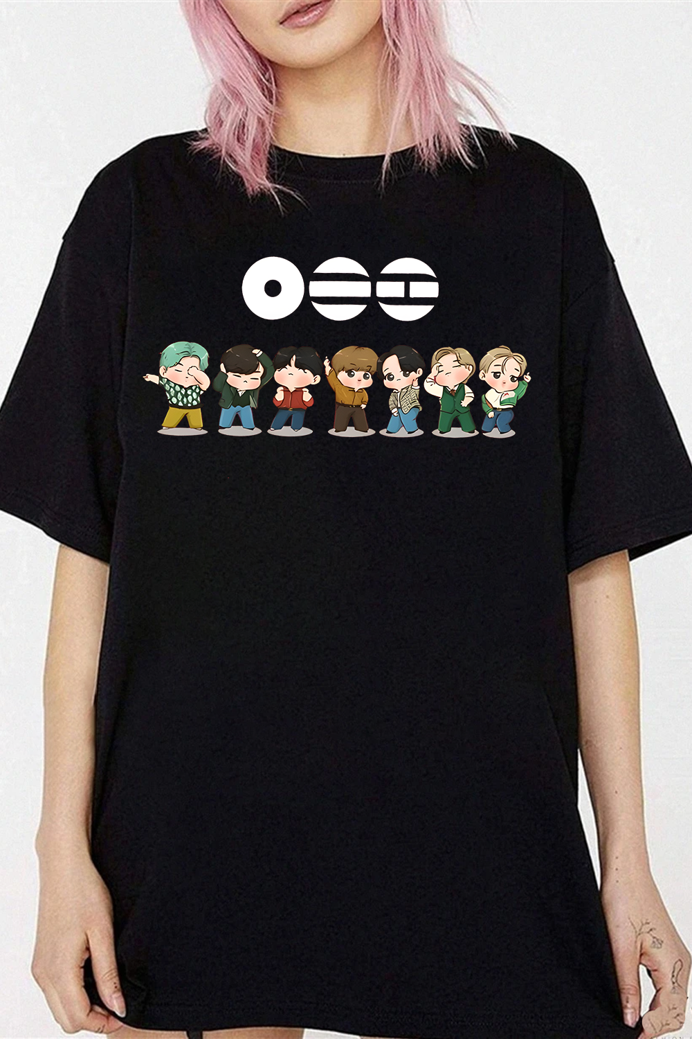 Personalized Cartoon BTS Tour 2026 Shirt Kpop Fan Tee T-Shirt Gift for BTS ARMY for Concert