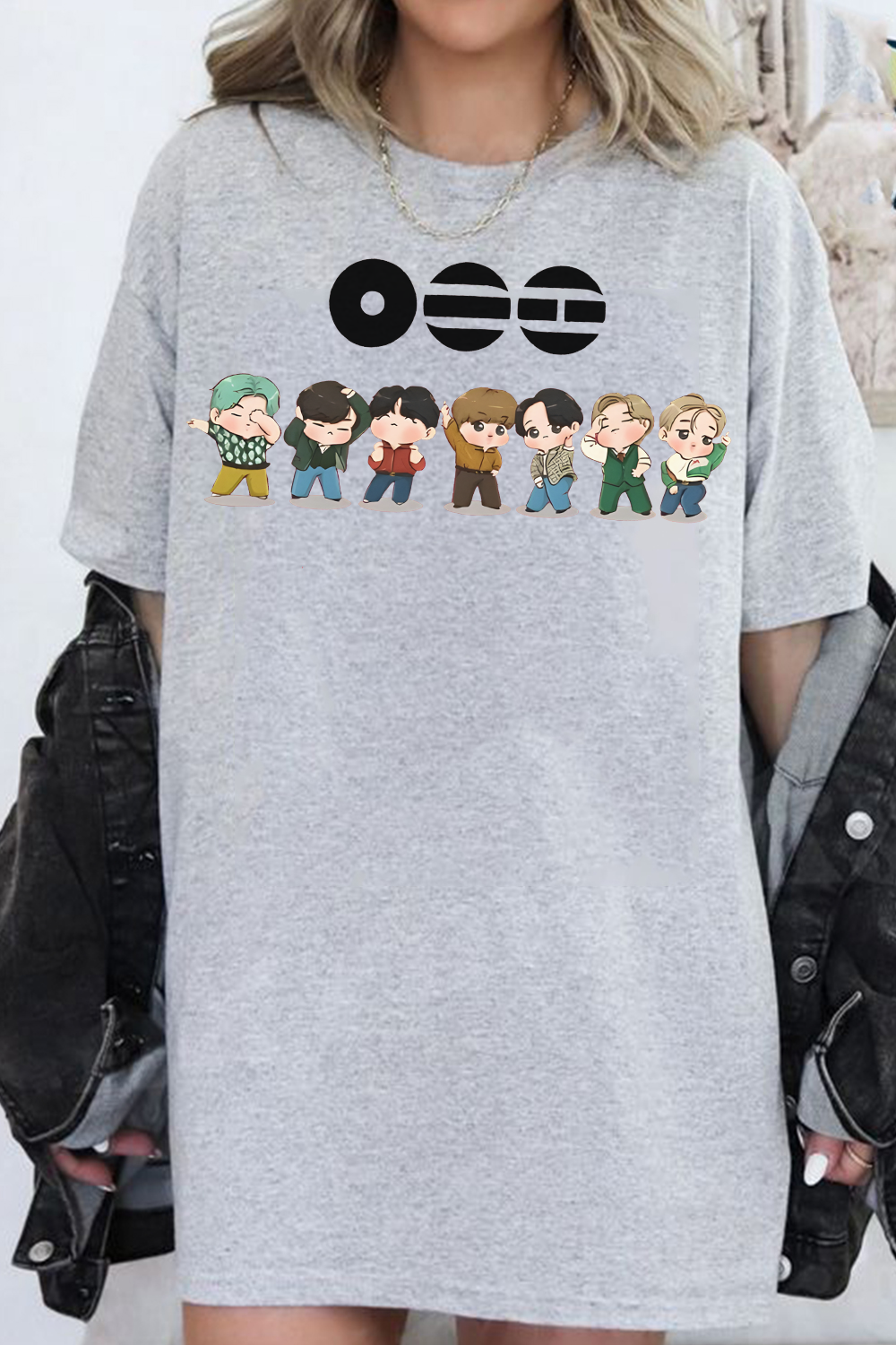 Personalized Cartoon BTS Tour 2026 Shirt Kpop Fan Tee T-Shirt Gift for BTS ARMY for Concert