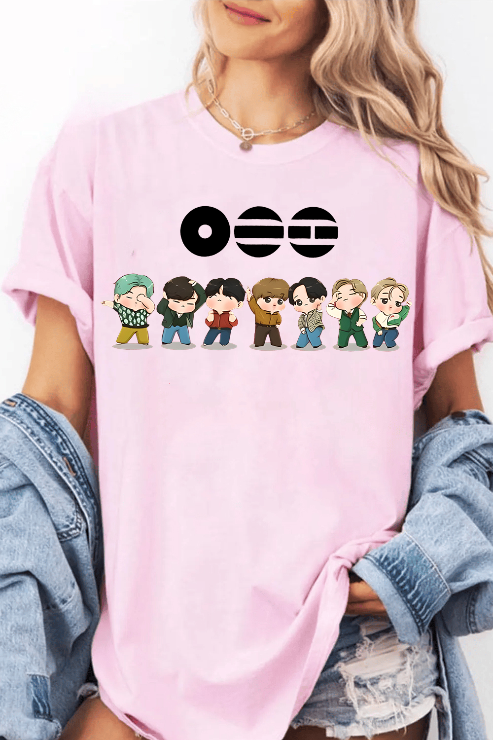 Personalized Cartoon BTS Tour 2026 Shirt Kpop Fan Tee T-Shirt Gift for BTS ARMY for Concert