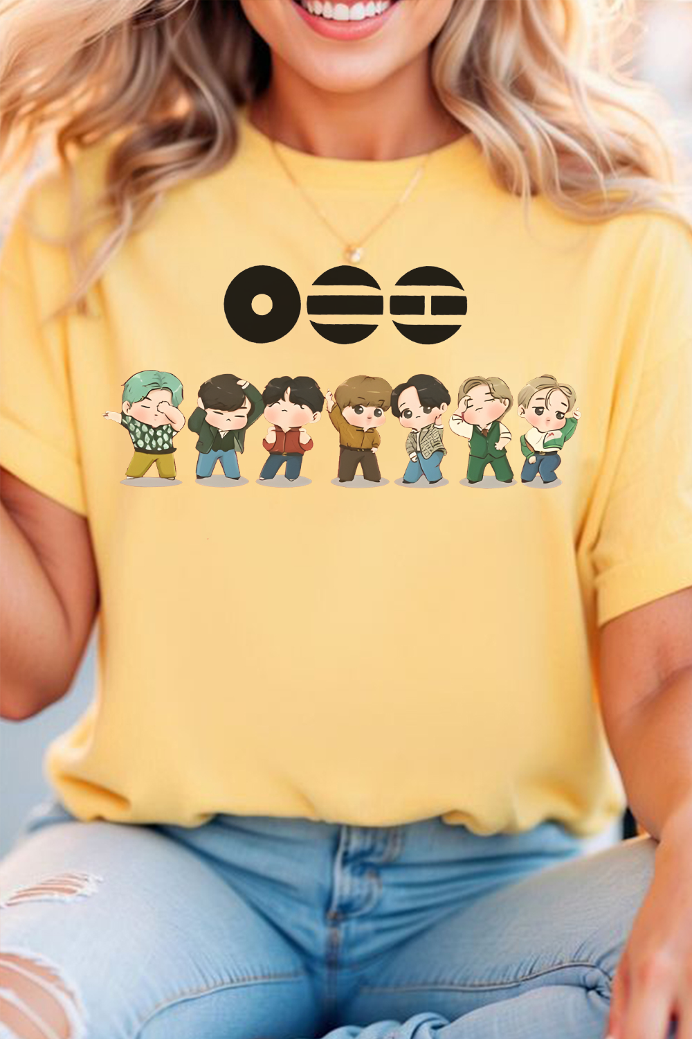 Personalized Cartoon BTS Tour 2026 Shirt Kpop Fan Tee T-Shirt Gift for BTS ARMY for Concert