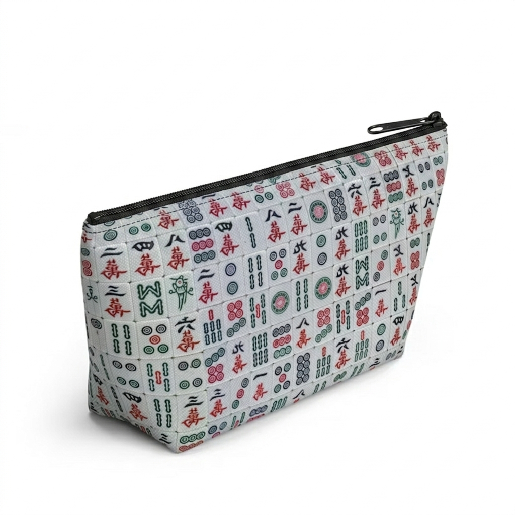 Mahjong Tile Bag Mahjongg Pouch Gifts for Mom Women Mahj Gift Chinese Board Game Mah Jongg Tiles Birthday Mahjong Lover Mah Jong Accessories
