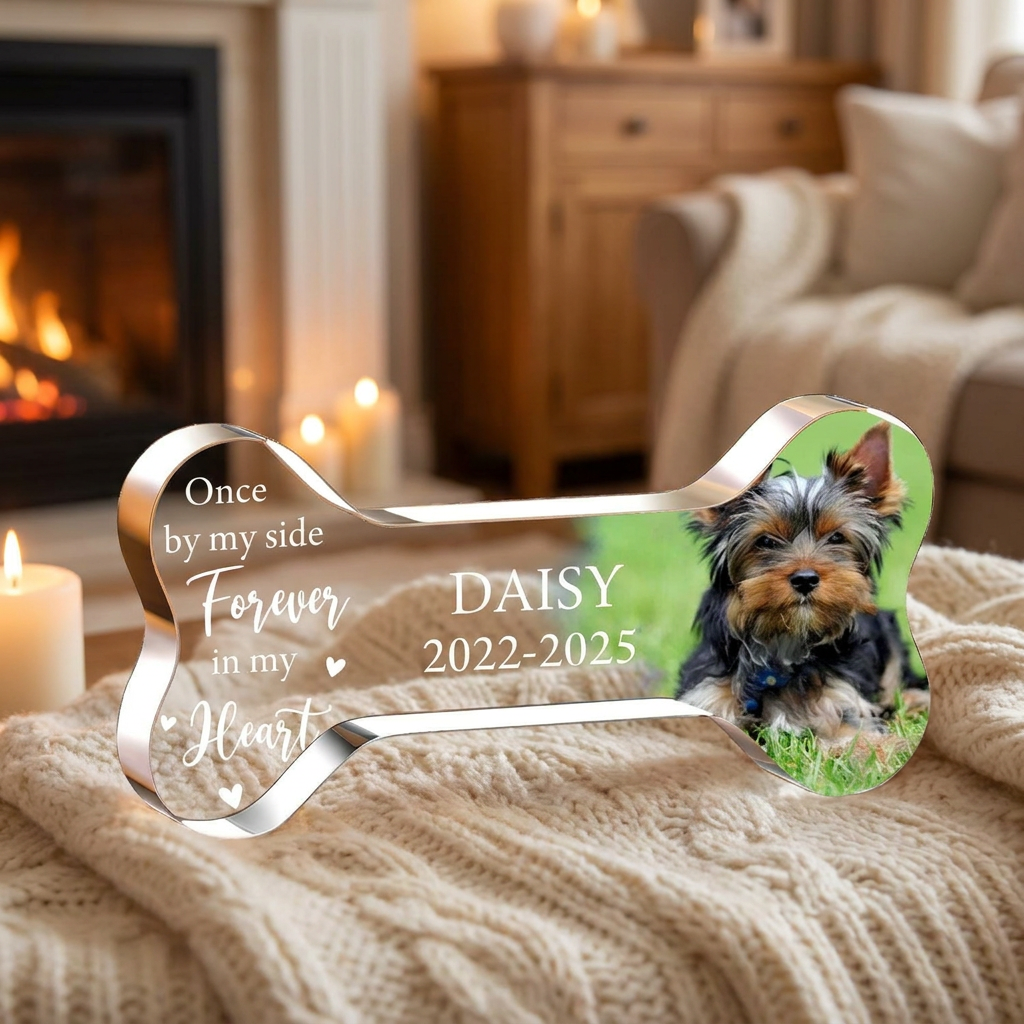 Personalized Pet Memorial Plaque Photo Pet Memorial Gift Pet Loss Keepsake Pet Memorial Photo Plaque Sympathy Gift