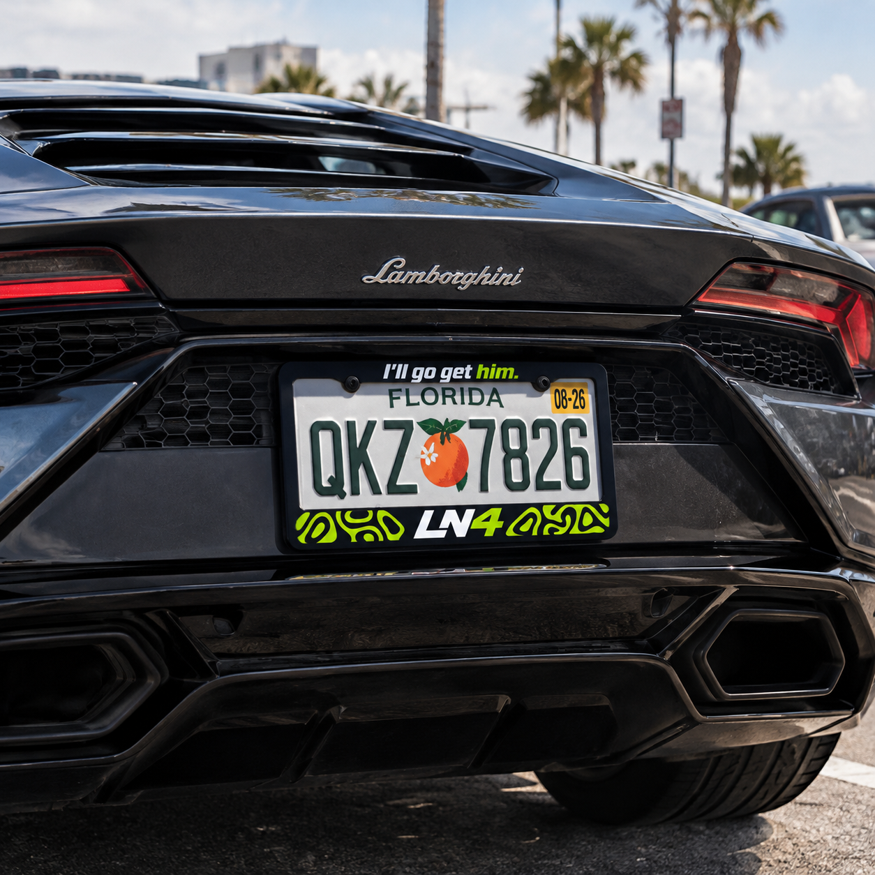 Grand Prix Motorsport License Plate Frames, Multiple Driver Designs