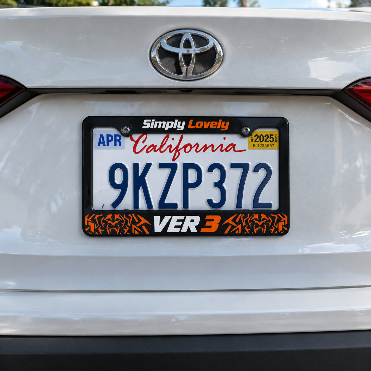 Grand Prix Motorsport License Plate Frames, Multiple Driver Designs