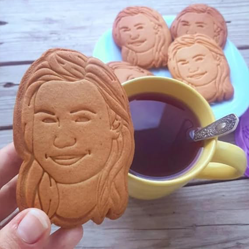Personalized Face Photo Cookie Cutter Funny Cookie Gift Wedding Gift Custom Face Photo Gift Face Cookie Cutter Photo Gift Idea