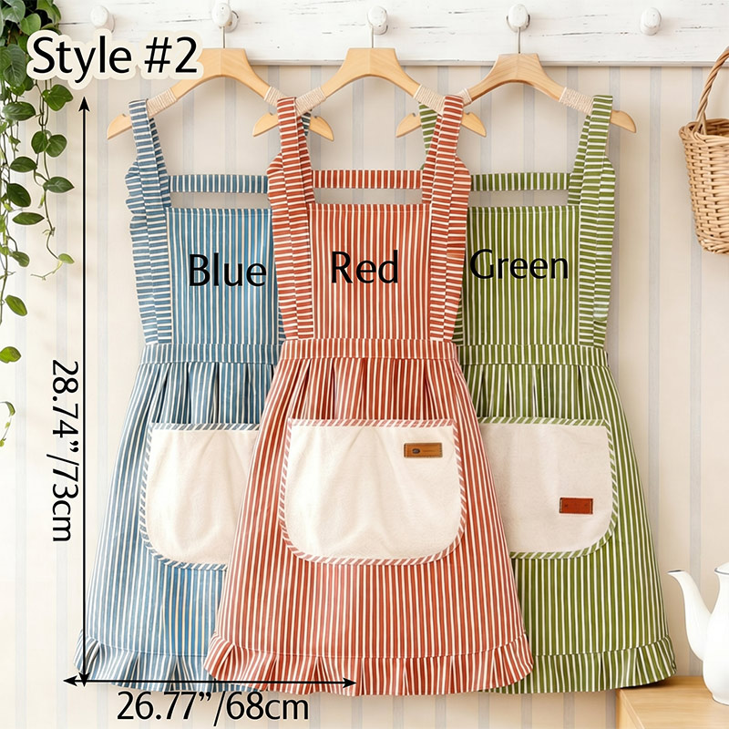  Embroidered Apron Custom Name Apron with Pockets Ruffle Baking Apron Kitchen Apron Chef Cooking Apron Birthday Gifts for Mom