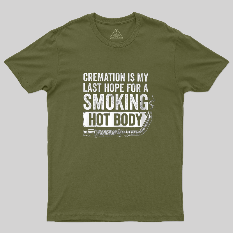 Cremation Smoking Hot Body Piston Car Guy Vintage Graphic T-Shirt
