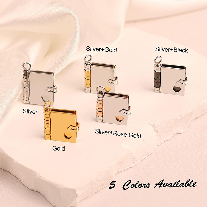 Personalized Book Keychain with Name & Messages Custom Petite Book Engrave Memory Key Chain Gift for Mom Dad Perfect Book Lover Gifts