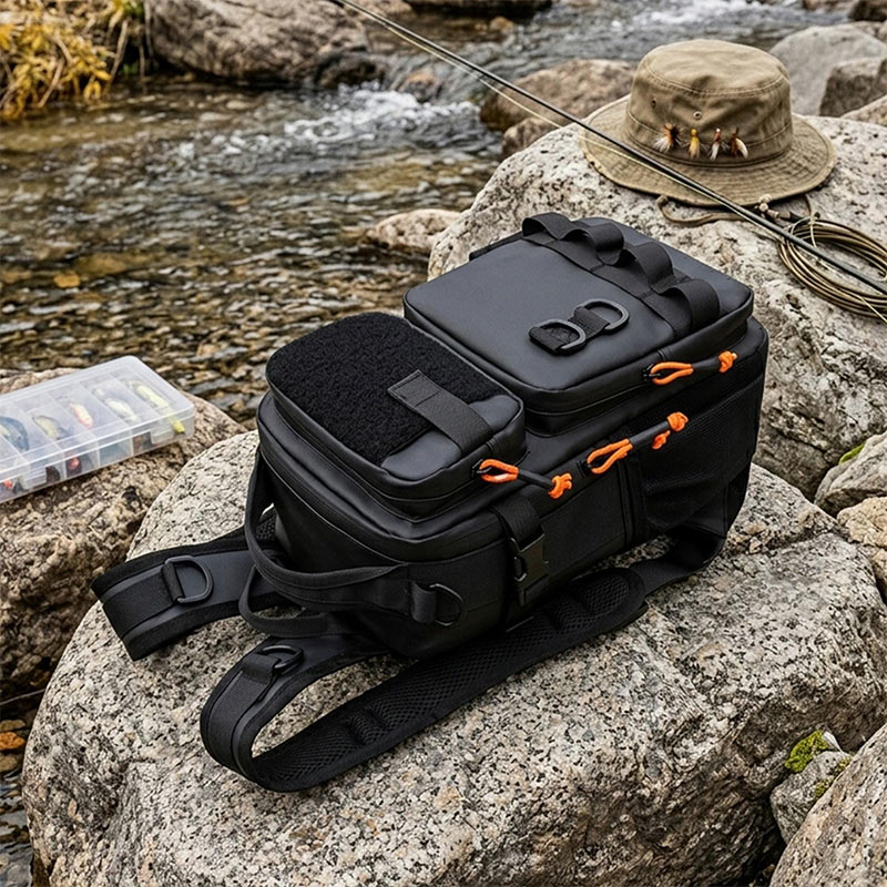 Personalized Rell Cool Dad Fishing Backpack Custom Tackle Bag Angler Gear Organizer Outdoor Waterproof Rucksack Fisherman Gift for Paopa
