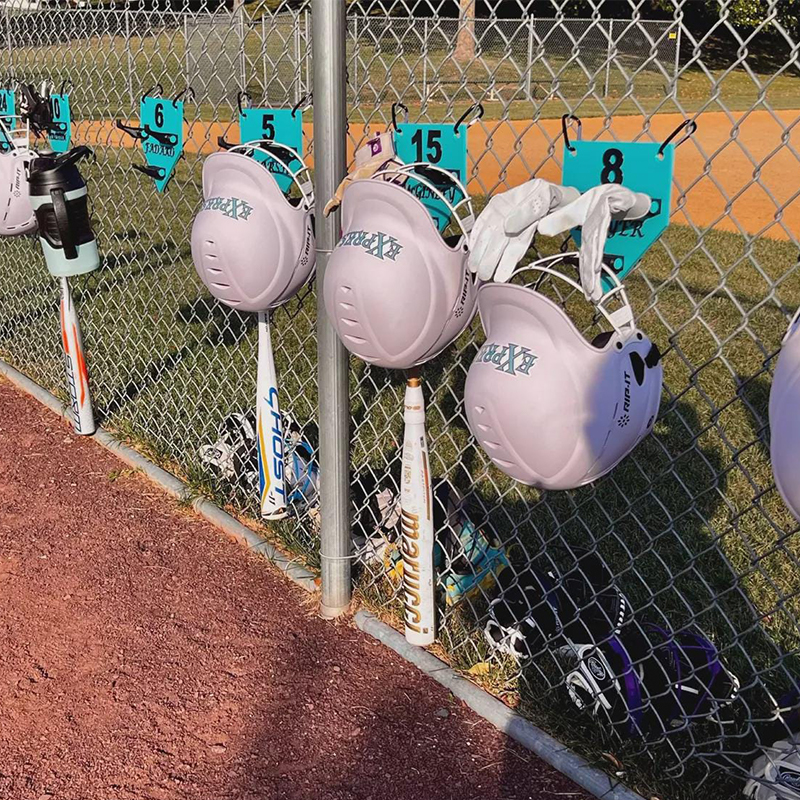 Personalized 3D Printed Dugout Organizer for Baseball and Softball Players   