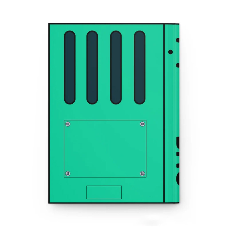 Personalized Adventure Game Journal Cartoon Fan Gifts Custom Kid Gamer Notebook Game Geek Lover Gift