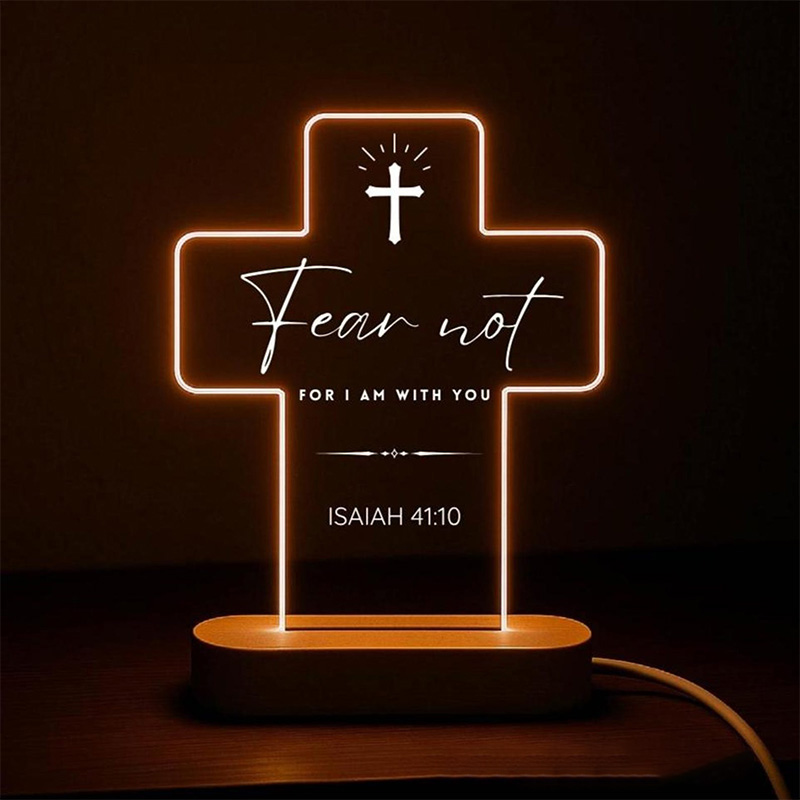 Personalized God Knew My Heart Needed You LED Night Light with Name & Date Heart Shaped Lamp Valentines Day Gift Anniversary Gift for Couple