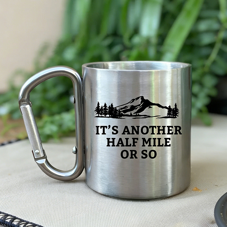 Personalized Hiker Mug Trail Hiking Cup Backpacker Mountain Climber Mug Gift for Him or Her Gift for Hiking Outdoors