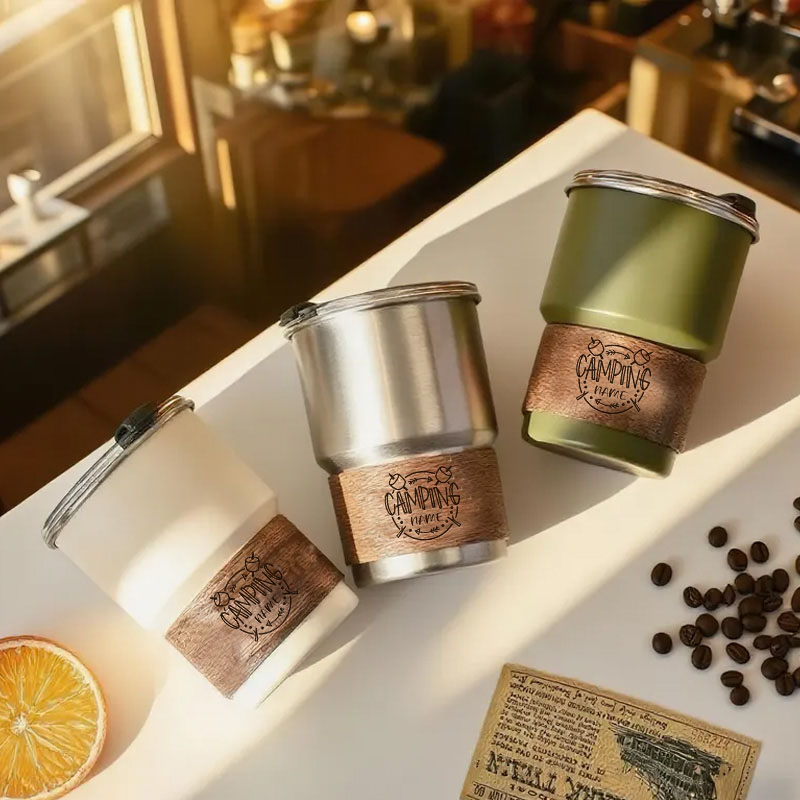 Personalized Camping Stainless Steel Tumbler Custom Outdoor Adventure Cup Gifts for Outdoor Enthusiasts
