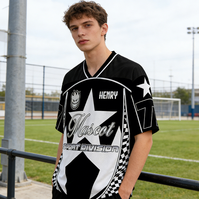 Personalized All Star Sports Jersey with Customizable Name and Number 