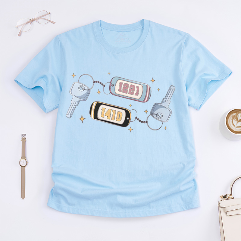 Personalized HR Room Numbers Hockey Unisex T-Shirt , Gift for Her , Famous Book Movie