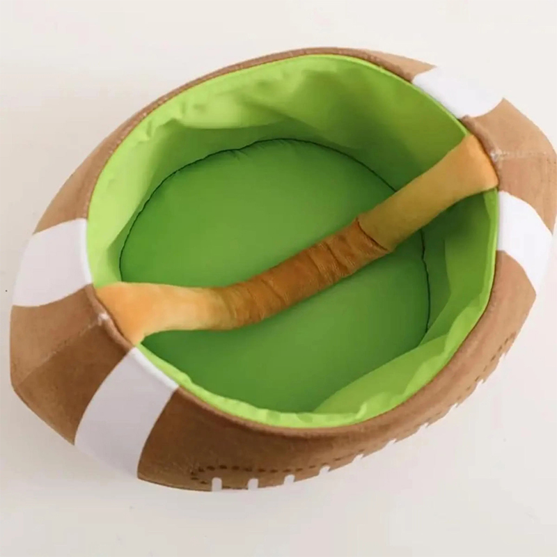 Personalized Football Easter Basket with Custom Name for Kids and Sports Fans Easter Gift