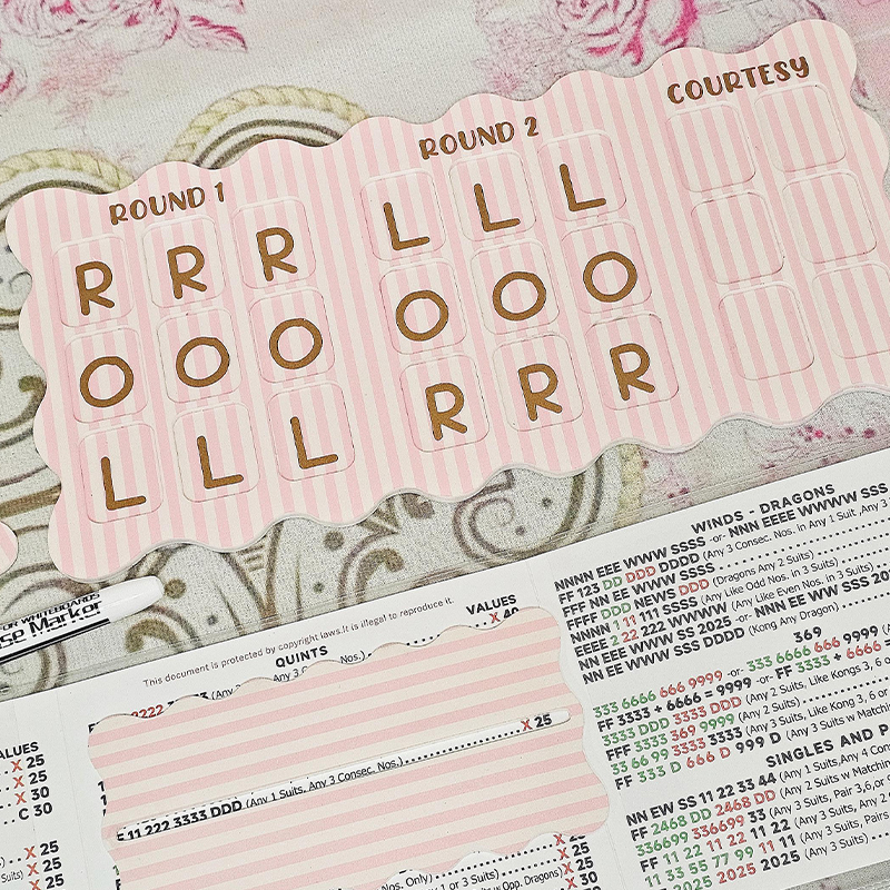 [Copy][Copy]Personalized Mahjong Practice Board, Mahjong Beginner, Charleston, Mahjong Accessories, Mahjong Tiles