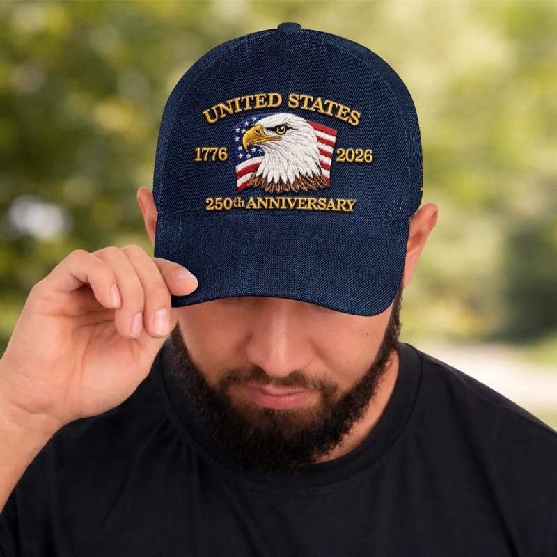 Personalized America 250th All Over Print Classic Cap Anniversary Gifts For Women Men Freedom Is Our Legacy