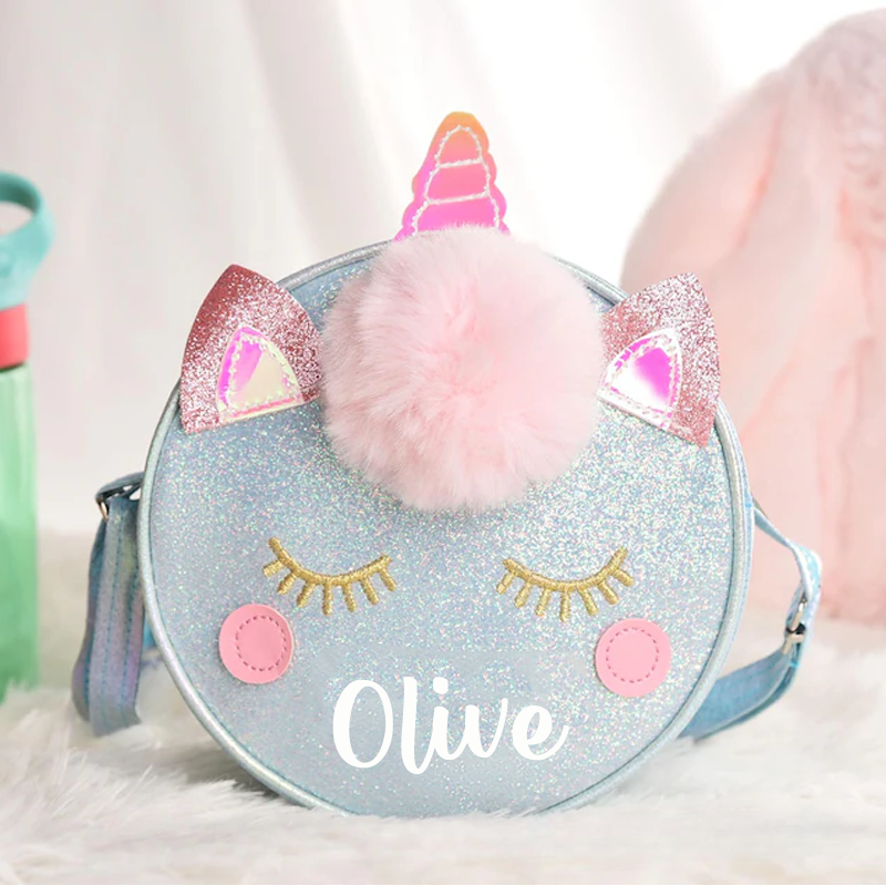 Personalized Dream Horse Toddler Purse Dream Horse Crossbody Bag Dream Horse Bag with Name Custom Flower Girl Gift Little Girl Birthday Gift Christmas Gifts