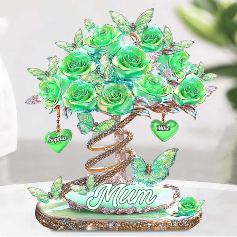  Personalized Mother Best Mom Ever Shaped Acrylic Plaque Unique Gift for Grandma Mom