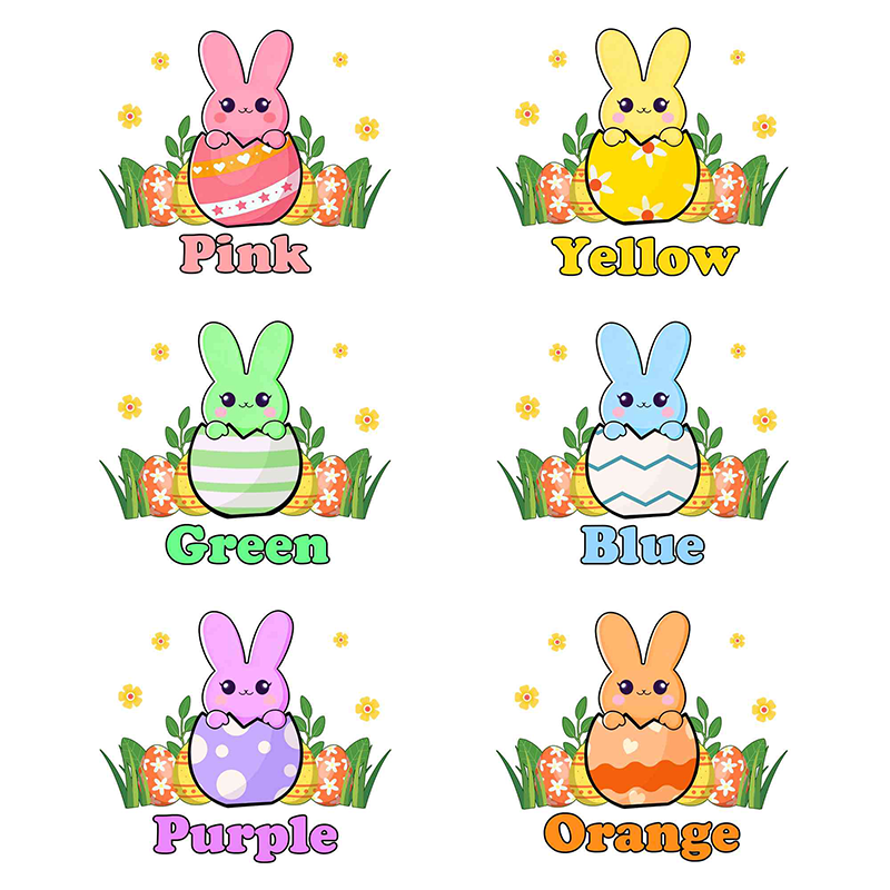 Personalized Name Cracked Egg Bunny Bucket Bag with Ears Easter Egg Hunt Basket Cotton Linen Easter Goodie Bag Easter Gift for Kids Boys Girls