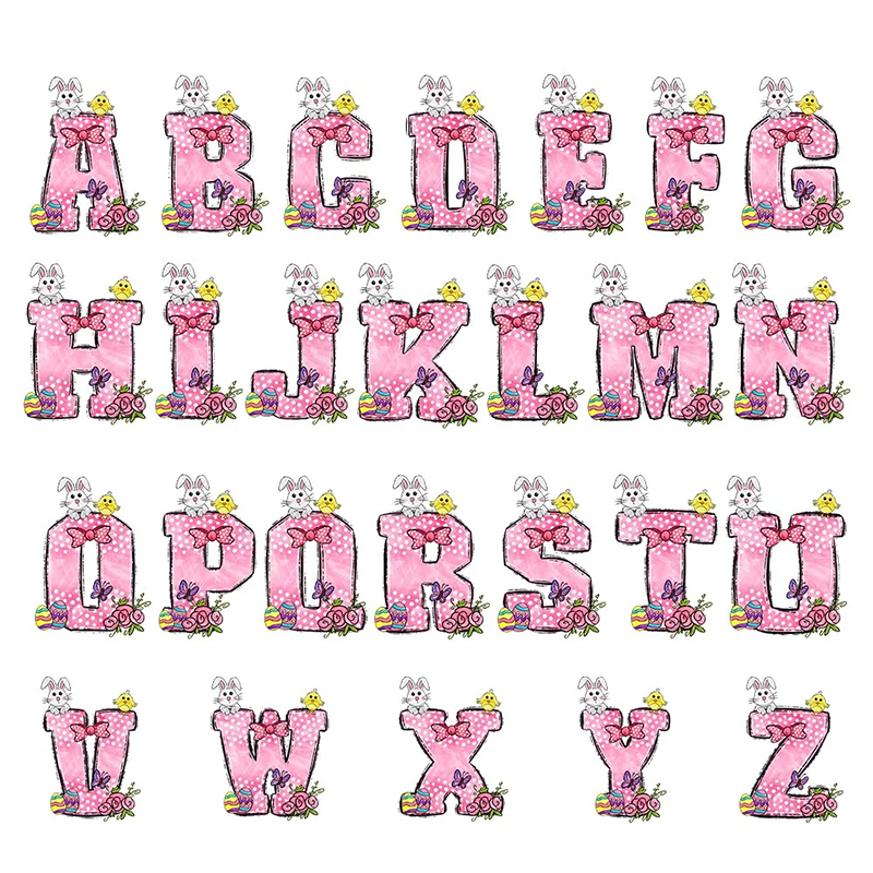 Personalized Face Photos Easter Bunny Alphabet Blanket Polka Dot Blanket with Name Initial Flannel Sherpa Soft Bed Couch Throw Easter Gift for Kids