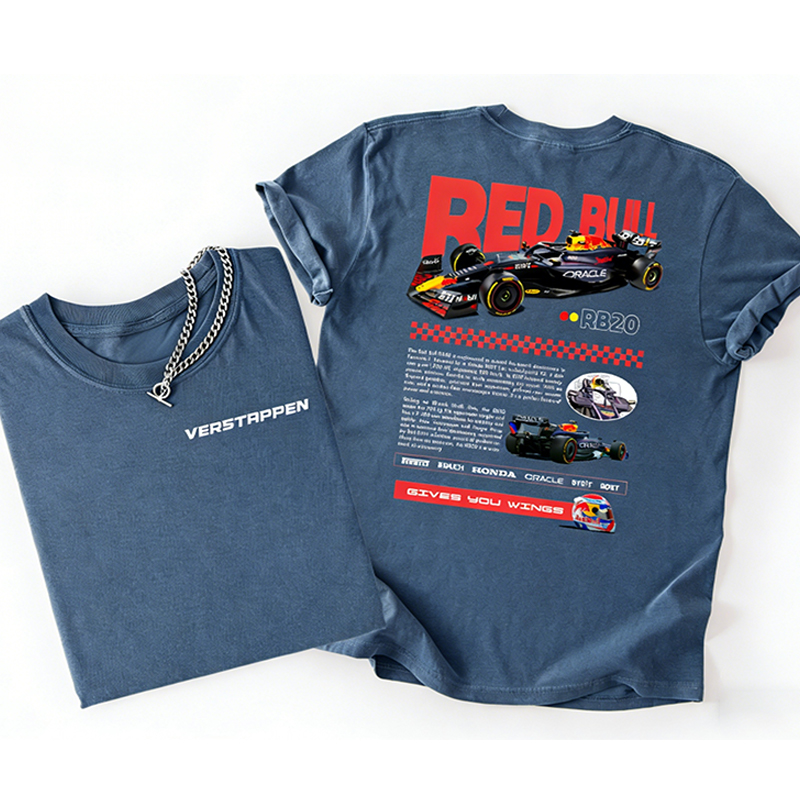 Personalized Racing T-Shirt Formula Car Tee for Motorsport Fans F1 Enthusiasts