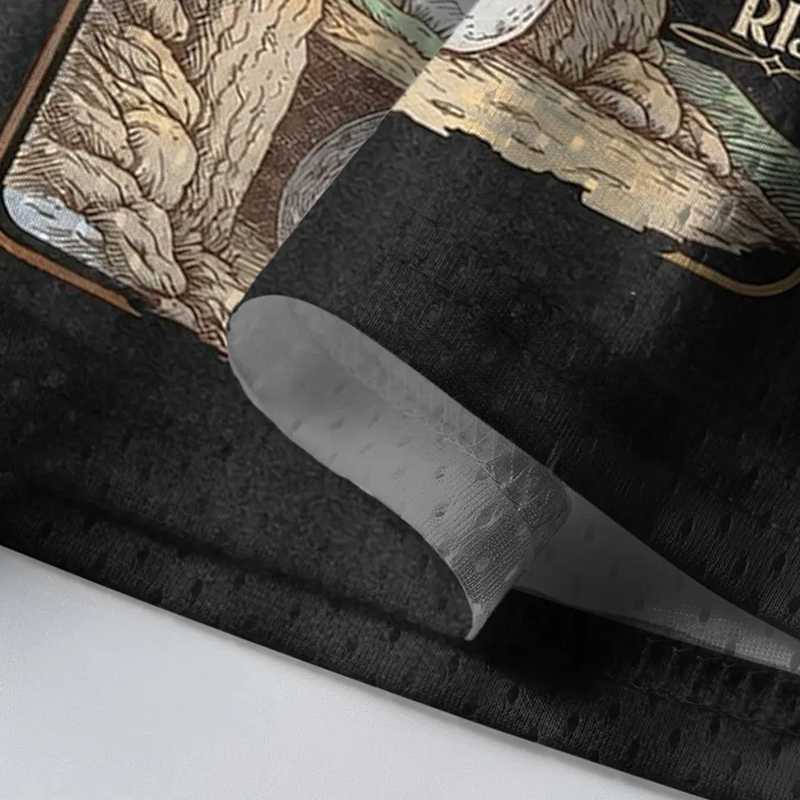 Personalized Rolling Stones He Is Risen Mesh Football Jersey Custom Name and Number Religious Easter Gift for Faithful Fans