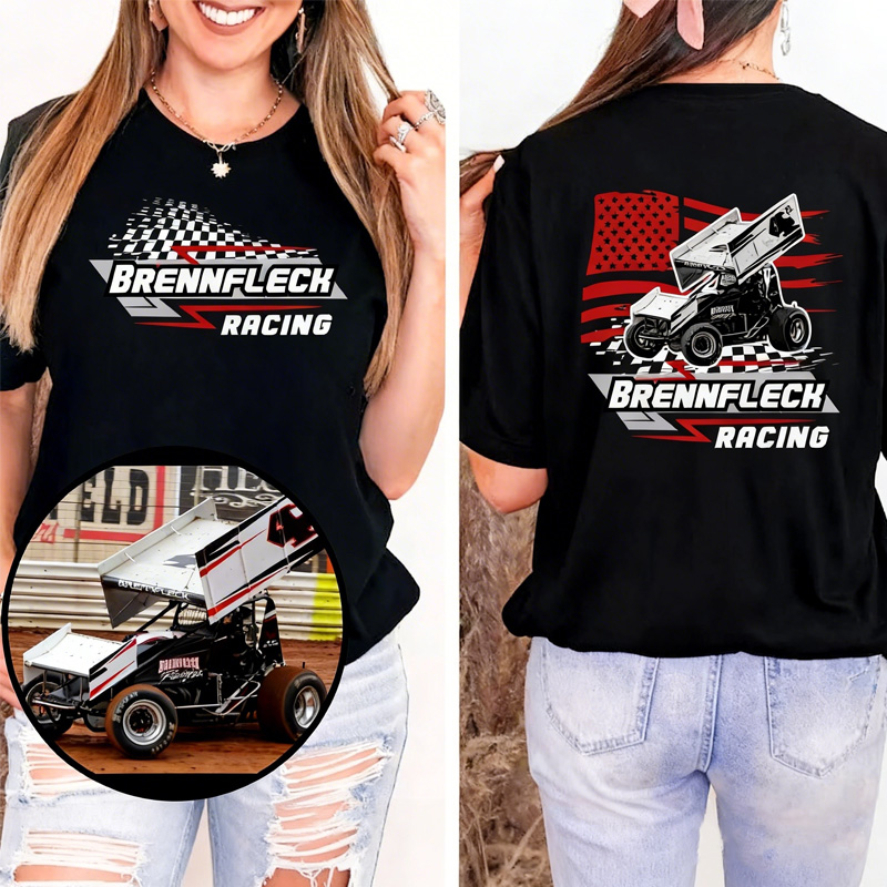 Personalized Racing Shirt Pit Crew Dirt Track Shirt Bmx Race Team Shirt Go Kart Racing Personalized Unisex Race Tee Custom Your Name Racing