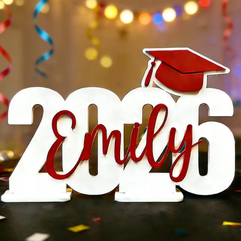 Personalized Graduation Party Sign Graduation Decorations 2025|2026 Gift Table Decorations Dessert Table or Centerpieces
