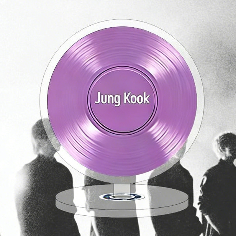 personalized Arirang Records Keychain K-pop Fan Keychain Acrylic Record Keyring Fandom Gift for Lovers Players Adult Youth