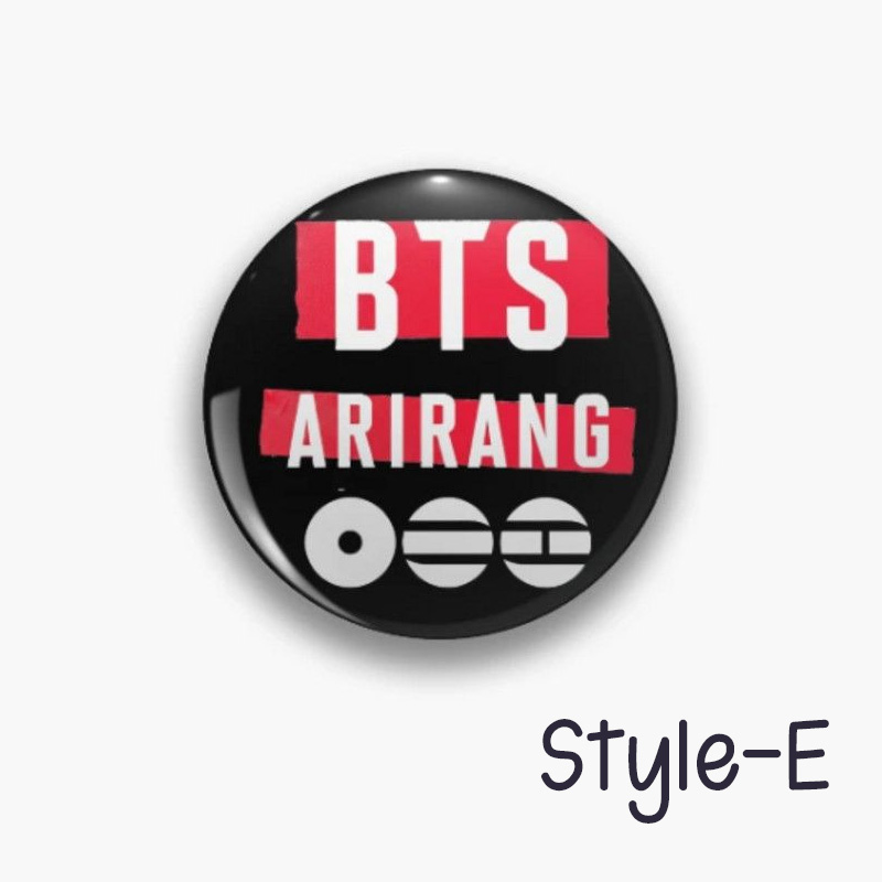 Kpop  Logo Brooch Creative Gift for Music Lovers Unique Accessory Kpop Fans Brooch