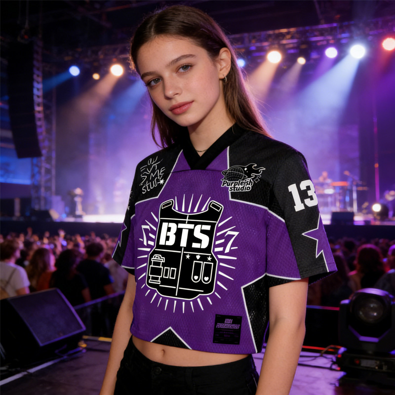 Kpop Mesh Jersey Fan Merch Fan Lovers Jersey 2026 World Tour Jersey Kpop Mesh Shirt