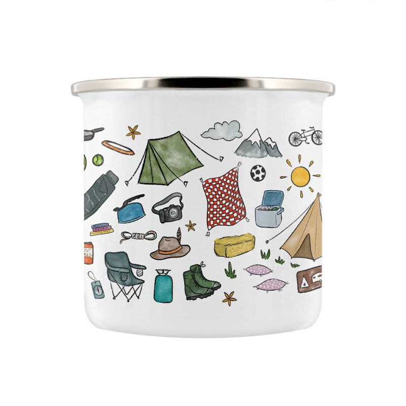 Personalized a Little Mug for Camping Custom Camp Mugs Adventure Mountain Mugs Gift for Kid Outdoor Enthusiasts
