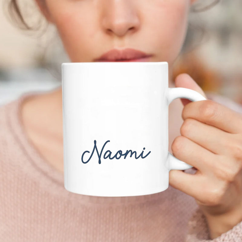 Personalized Happy Challah Days Ceramic Mug with Name Hanukkah Coffee Mug Religious Gift Happy Hanukkah Gift for Jewish people