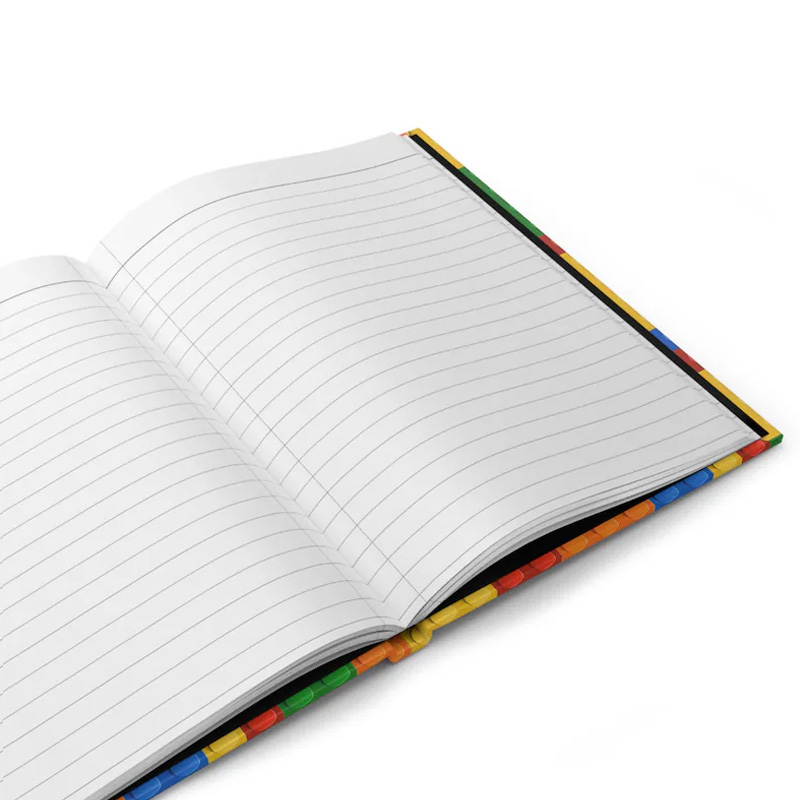 Personalized Building Block Notebook Kids Hardcover Journal Building Block Toy Enthusiasts Kid Gift