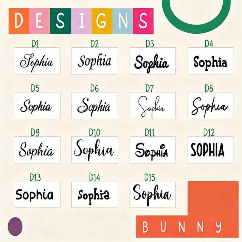 Personalized Easter Bunny Embroidered Plush Rabbit Stuffed Animal for Kids Bunny Plush Toy Easter Gift Baby Shower Plush Toy Newborn Gift